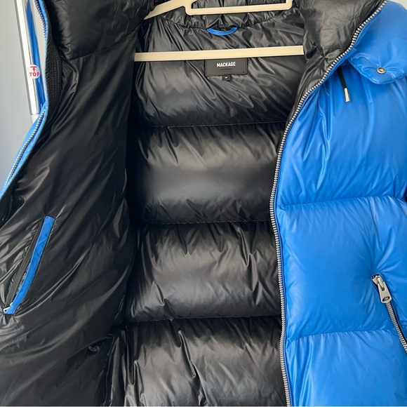 Mackage - Kent-Z Lustrous Light Down Jacket with Hood. - Picture 6 of 14